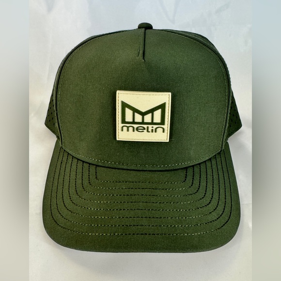 Melin Odysea Stacked Hydro Hat Mens Snapback Cap - Classic Size - Canopy / Khaki - Picture 9 of 9